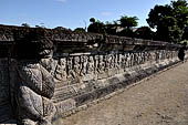 Candi Panataran - central platform called Pendopo Terrace is richly decorated with reliefs and nagas. 